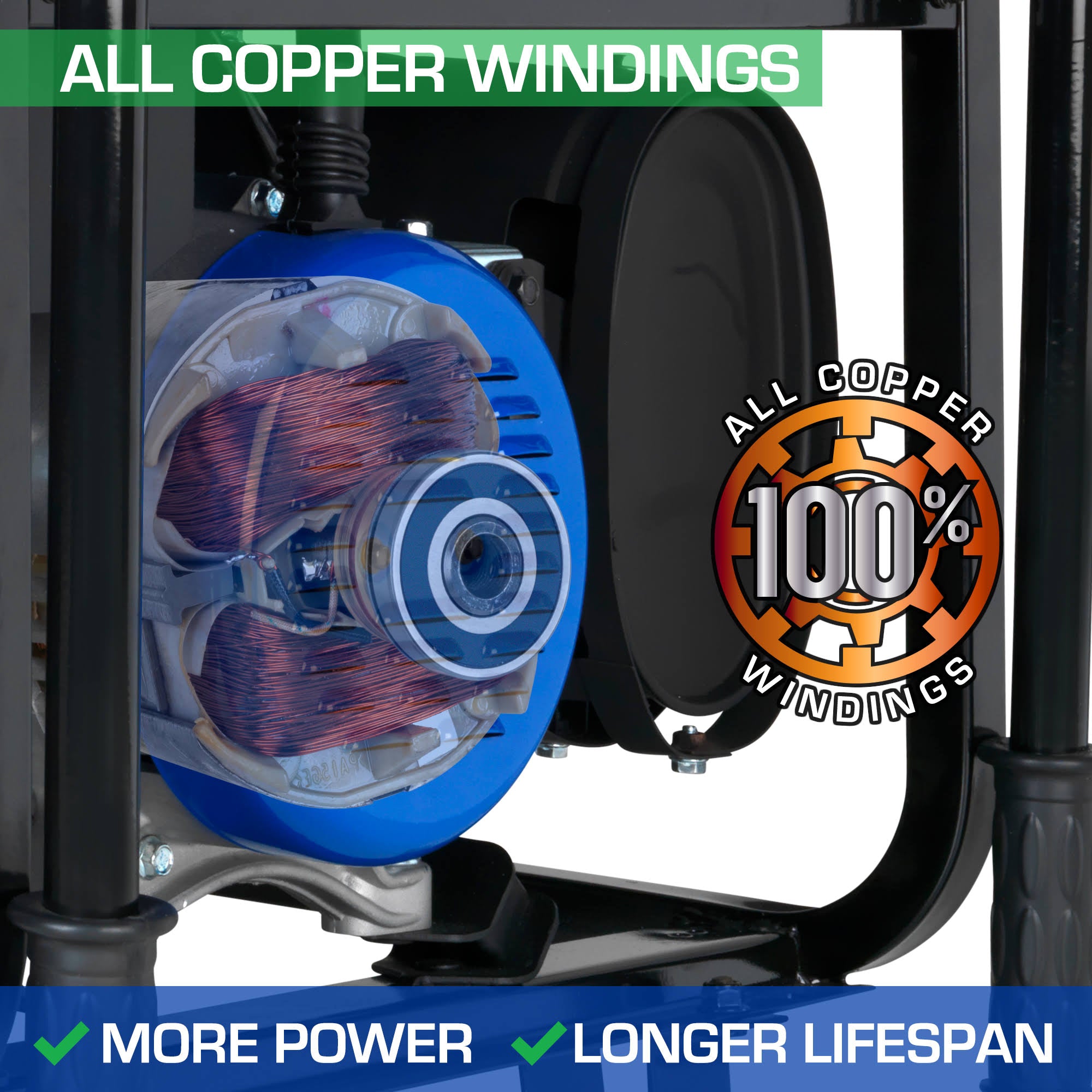 5,500/4,500-Watt Dual Fuel Gasoline/Propane Portable Generator X8569