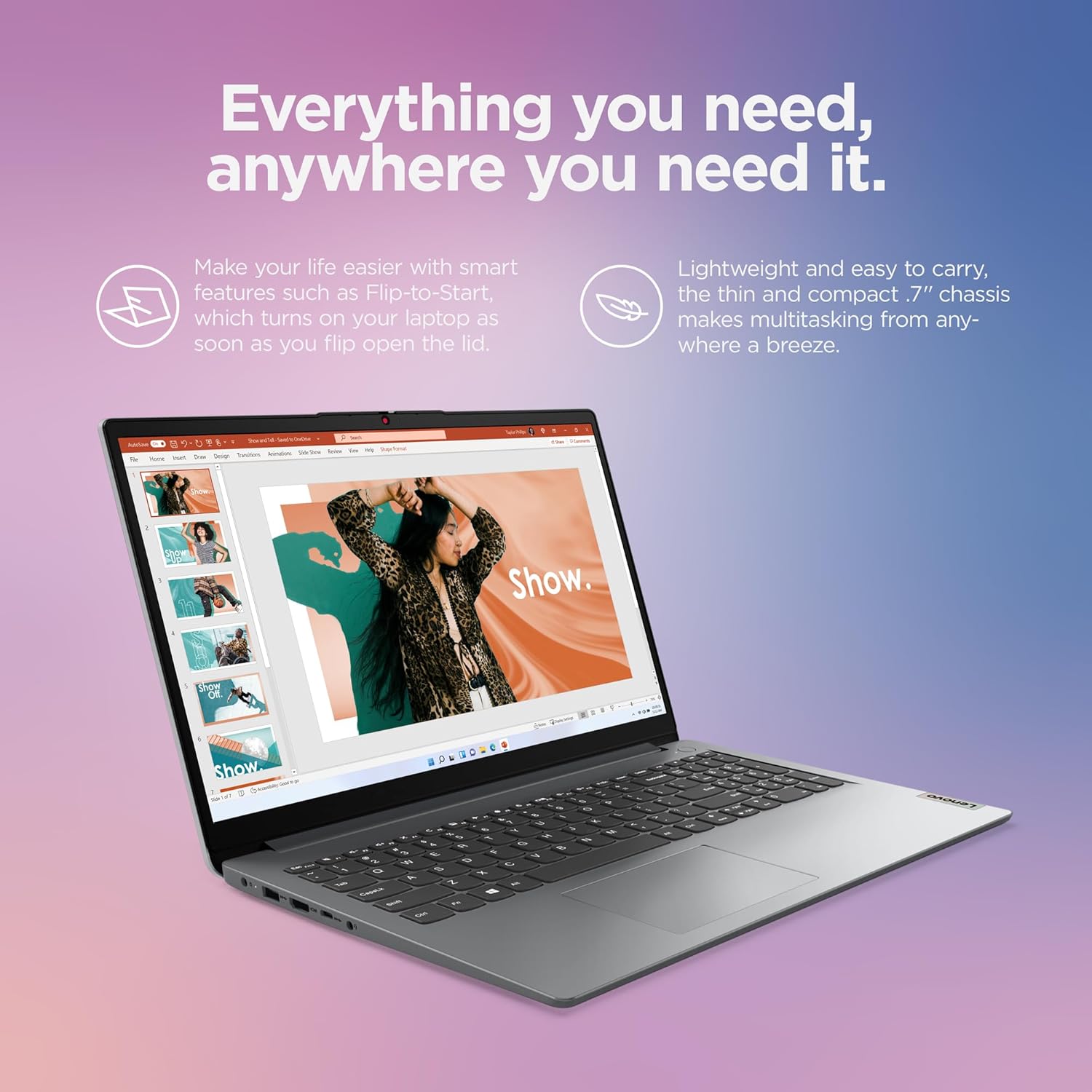 15.6" FHD Laptop with 4GB Memory 128GB Storage Intel Celeron N4500 Cloud Grey U23869