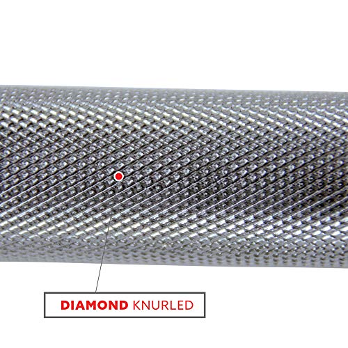 20" Heavy Duty Barbell Bar with Locking Ring Collars L9803