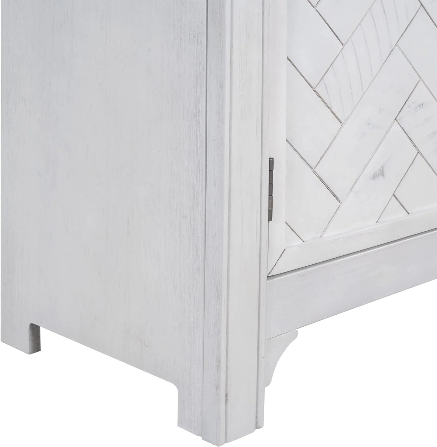 Antique Accent Cabinet with Adjustable Shelves J4541