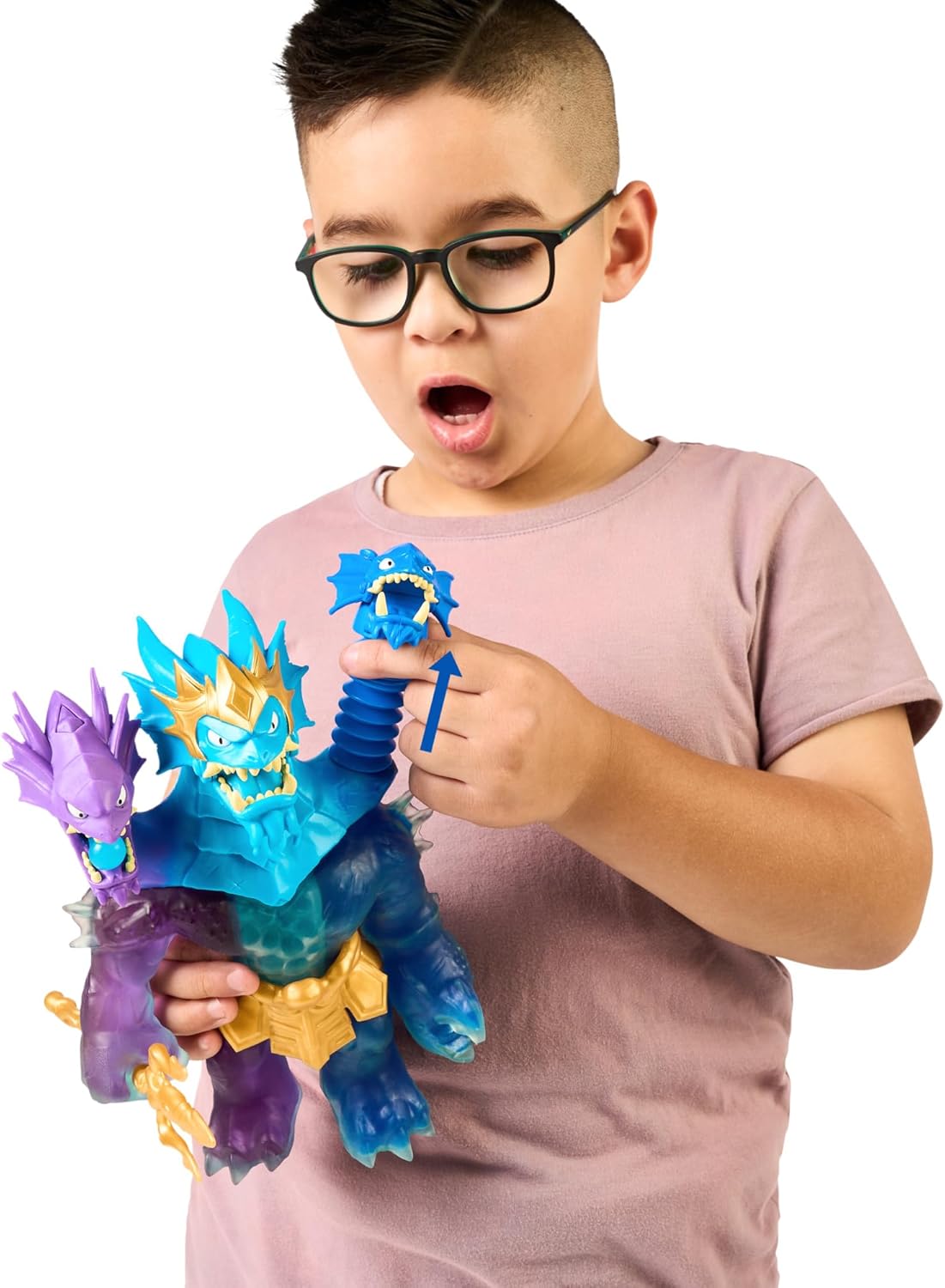 Deep Goo Sea King Hydra Figure with Triple Attack 3 in 1 Goo Power P353314