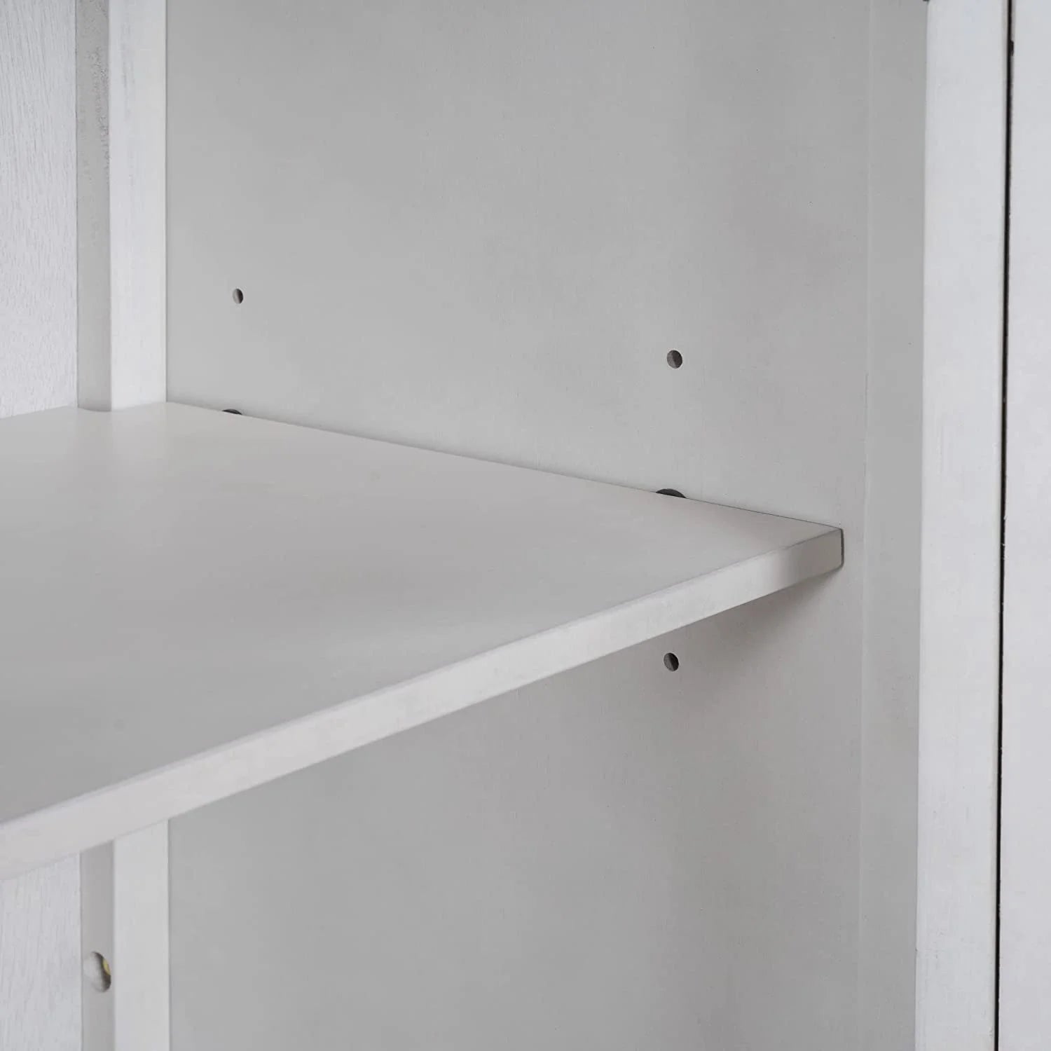 Antique Accent Cabinet with Adjustable Shelves J4541