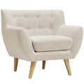 Teal Upholstered Fabric Loveseat B40048