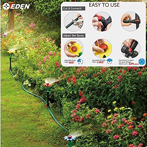 Multi-Adjustable Above Ground Garden Sprinkler System P82183