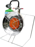 Portable Propane Heater Cooker 15,000 BTU Silver Z8643