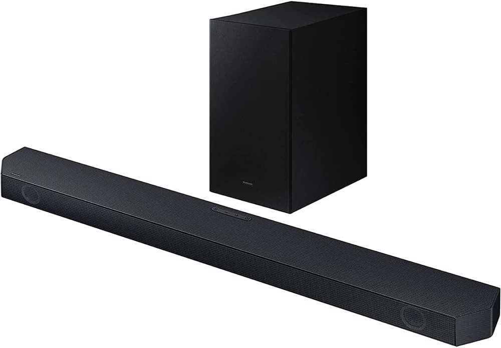 3.1ch Soundbar and Subwoofer with Dolby Atmos Wireless Surround Speakers P176