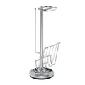 Chrome Toilet Caddy with Magazine Rack D413282