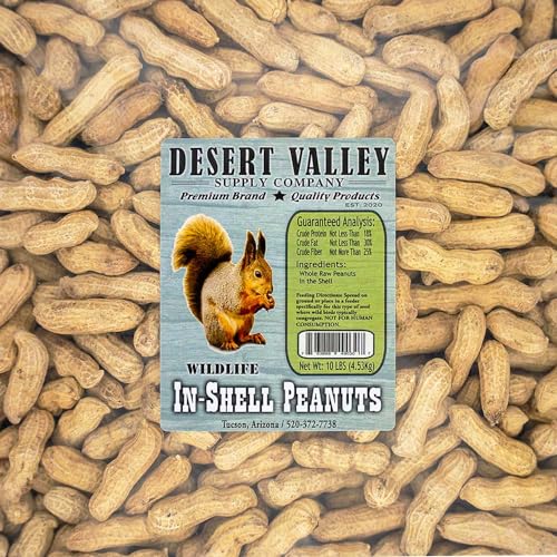 Shell Peanuts Wild Bird and Wildlife Food (5 Pounds) G3402