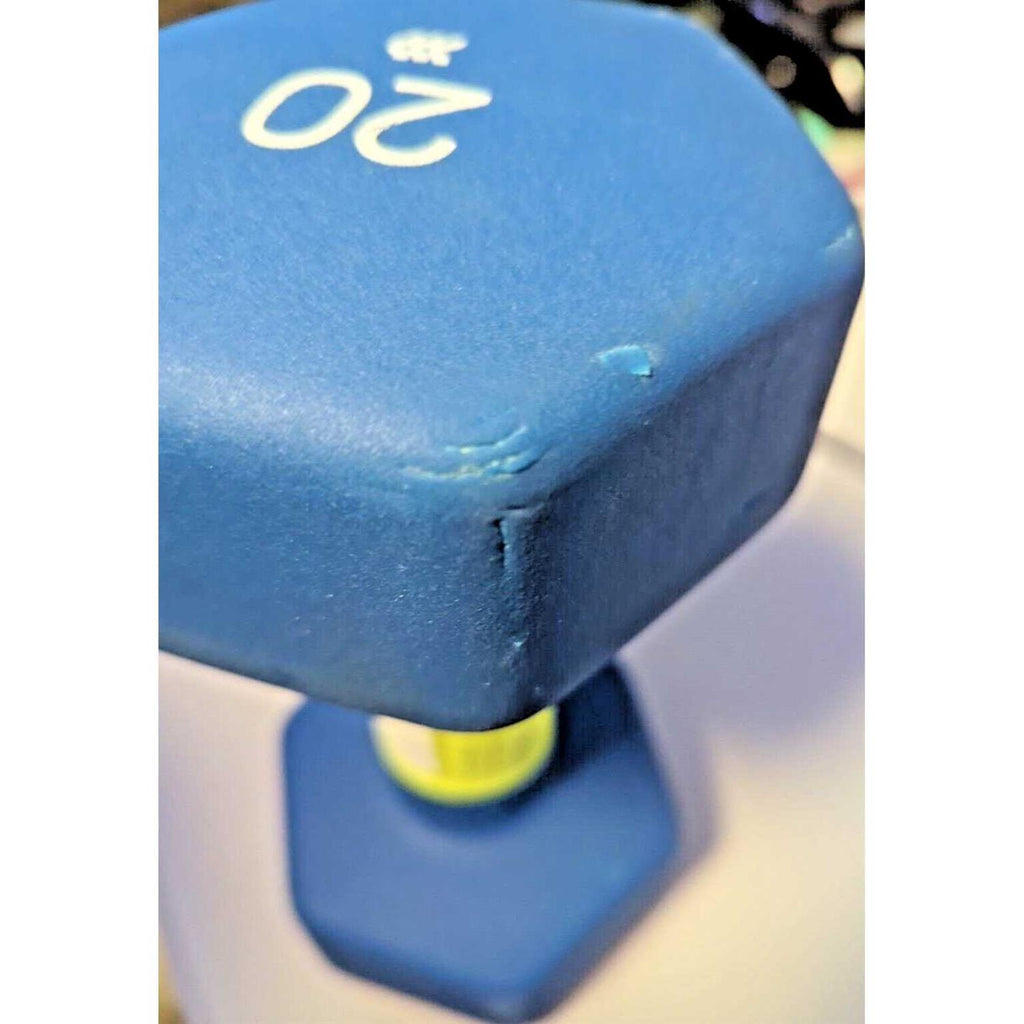 Blue Neoprene Dumbbell 20lbs I801
