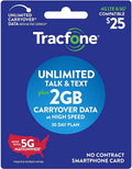 $25 Unlimited Talk Text 2GB Data 30 Day Smartphone Plan I7246