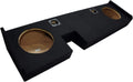 Dual 10" Custom Fit Subwoofer Box Enclosure for Ford F150 Extended Super Cab Truck Q532134