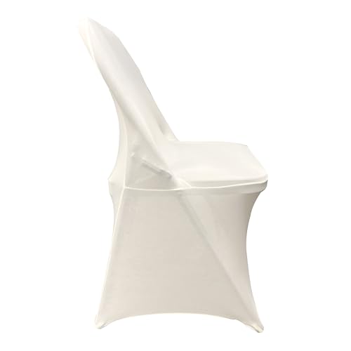 100 PCS Black Stretch Spandex Folding Chair Covers Z7836