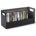 White Faux Leather DVD Storage Box S85393