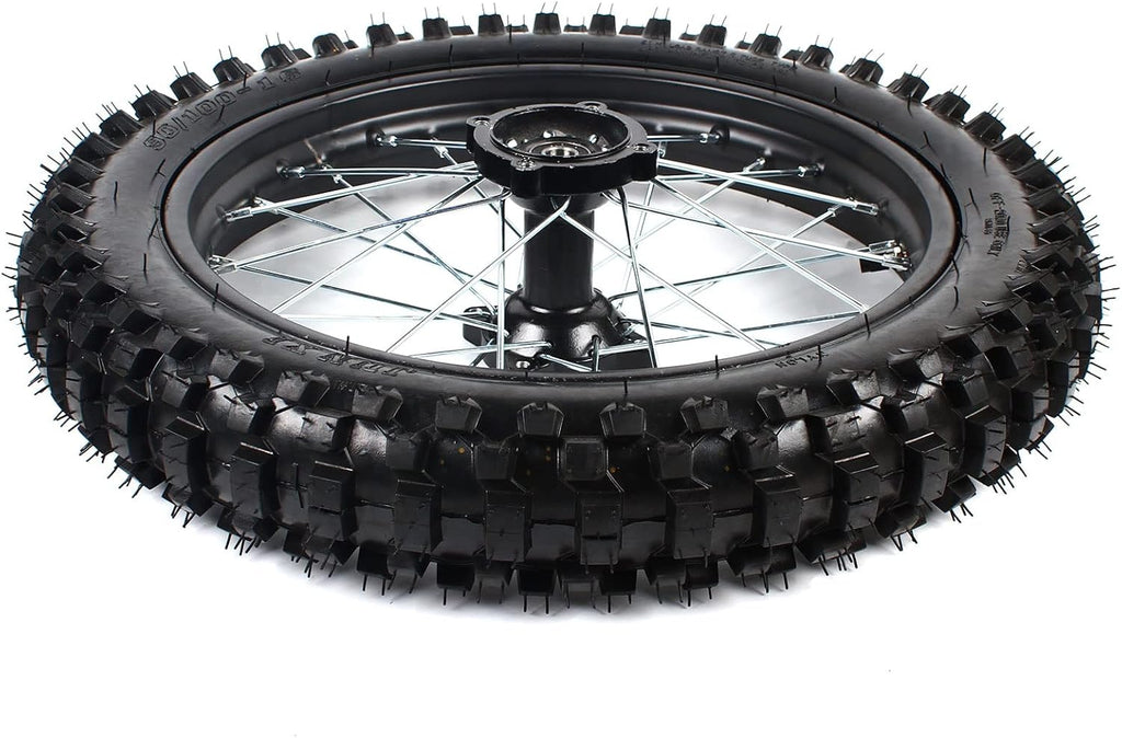 16 inch Rear Wheel Tire Rim with Sprocket for 110cc 125cc 140cc 150cc Dirt Bike L74232