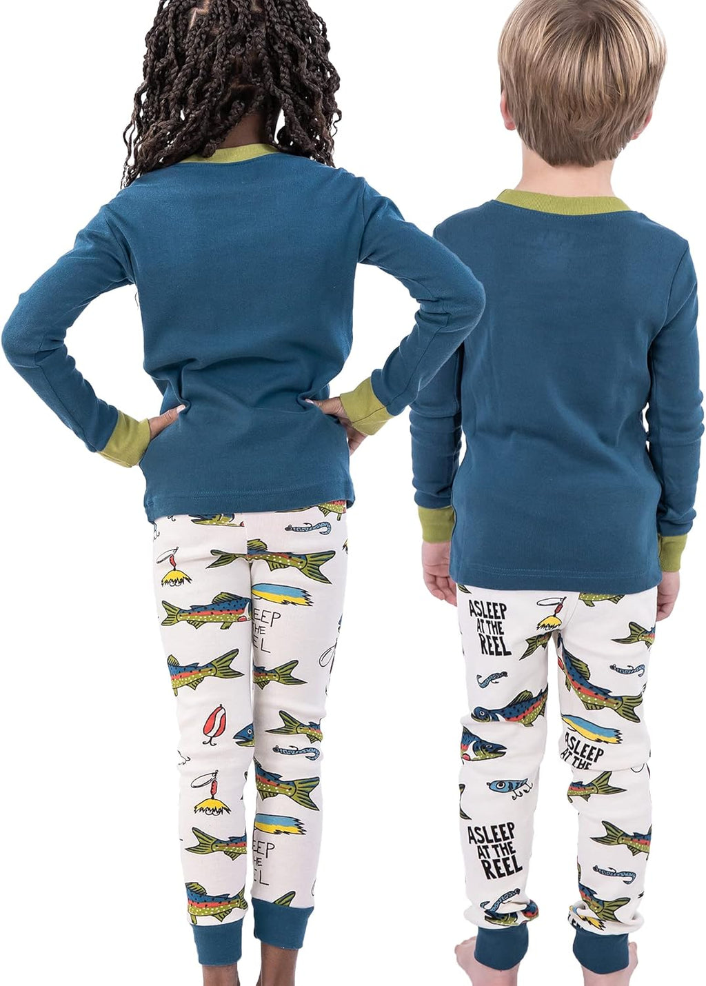 Warm Long-Sleeve Pajama Sets for Kids A111365