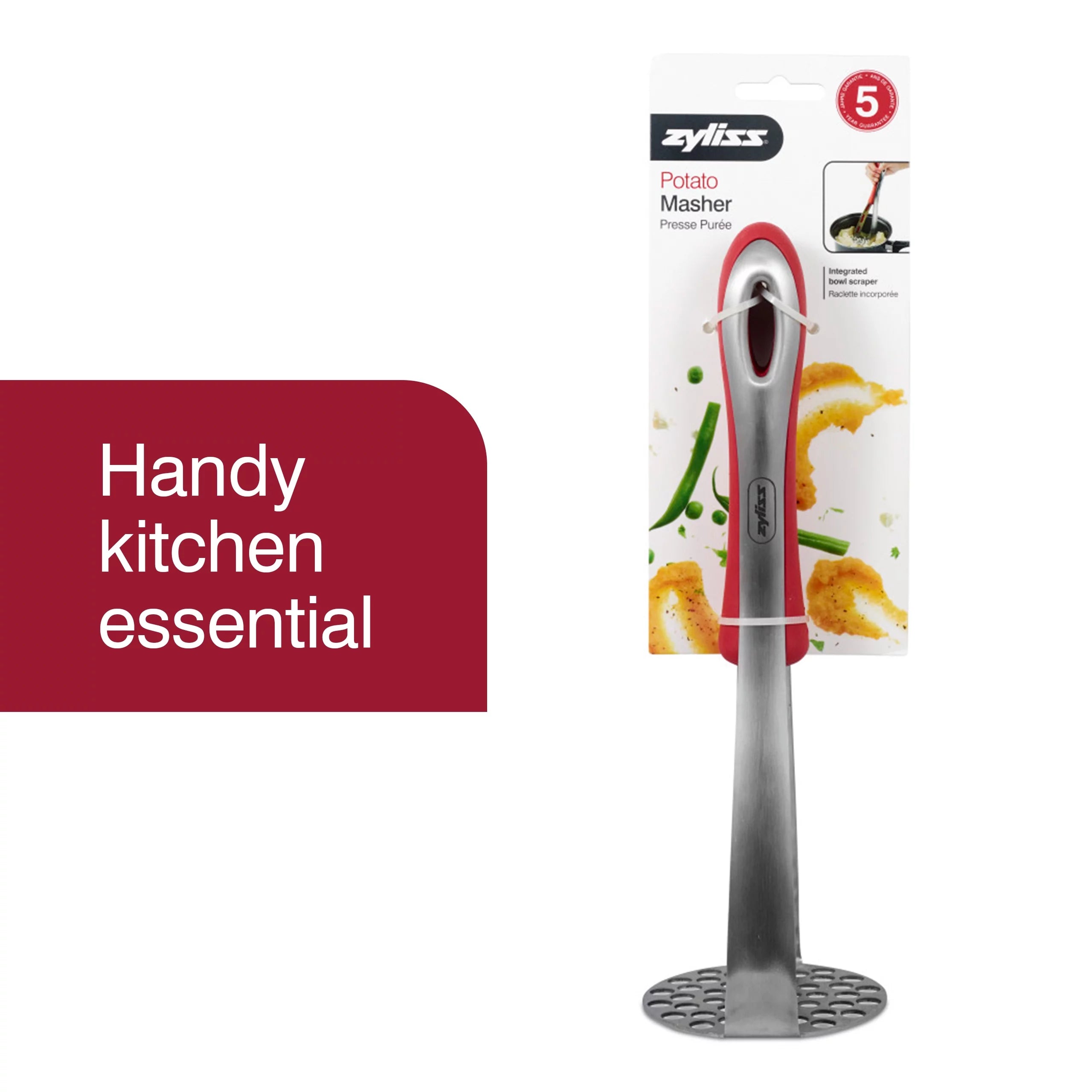 11" Stainless Steel Potato Masher V539