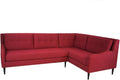 Red Mid-Century Sectional Sofa V974