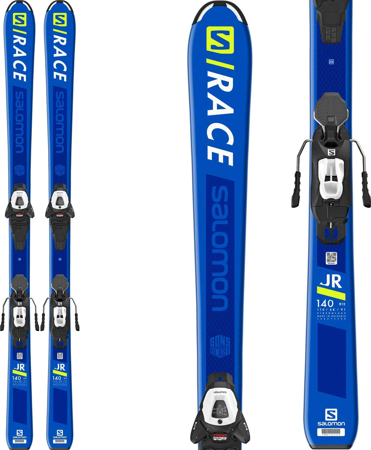 Medium Skis with Bindings E812