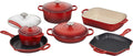 7-Piece Enameled Cast Iron Cookware Set M3728