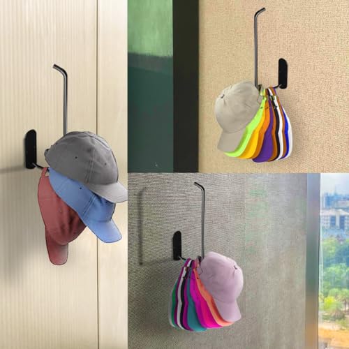 2 Pack 10'' Stainless Steel Hat Organizer (black) W720726