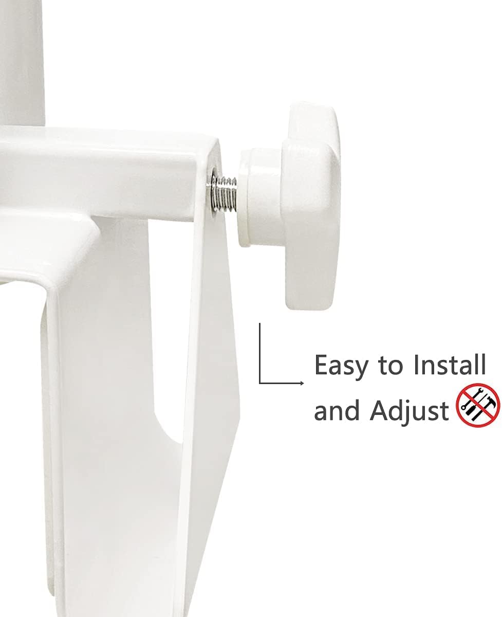 White Pack of 2 Bathtub Safety Rail T293116