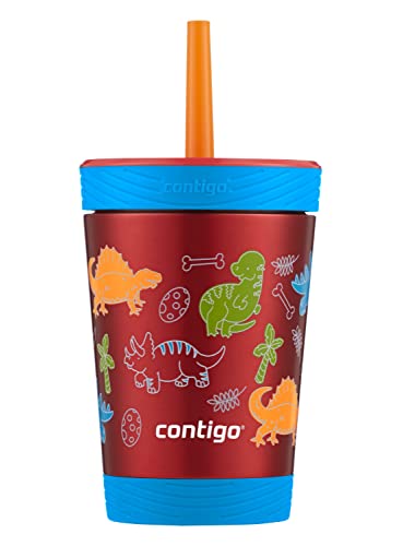 12 Oz. Stainless Steel Kids Tumbler with Straw G6149