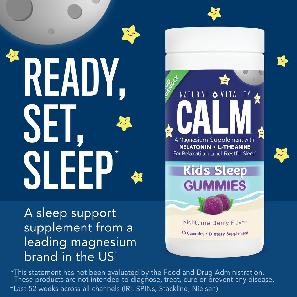 Nighttime Berry Magnesium Supplement Gummies, 120 Count R133