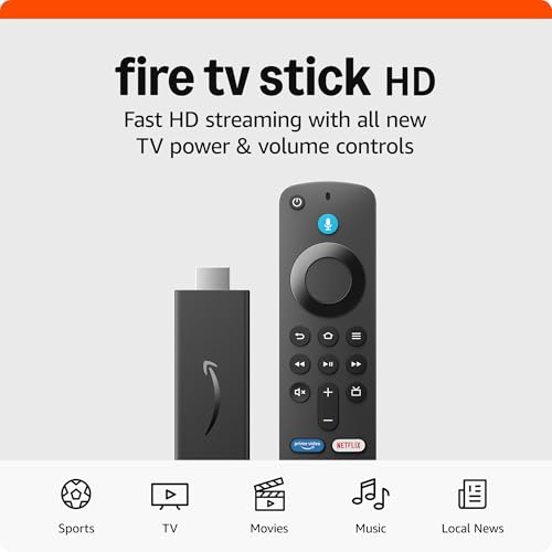 Fire TV Stick HD with Alexa Voice Remote I6514
