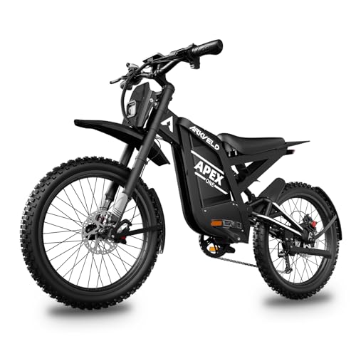 Electric Dirt Bike with 3000W Brushless Motor and 48V 30AH Battery Y480