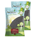 Black Sesame Seeds, 16 Pounds — Raw, Vegan, Kosher D397