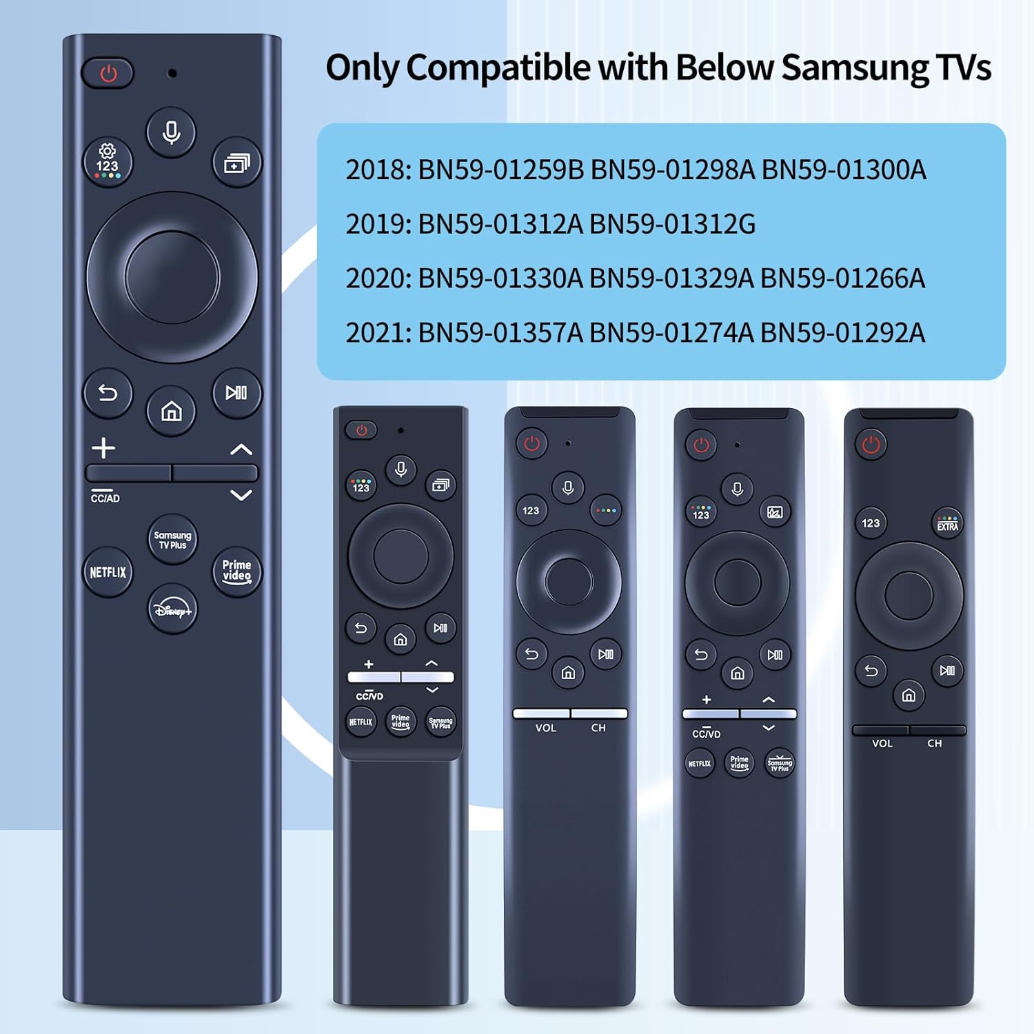 Replacement Voice Remote Control for Samsung Smart TV W914