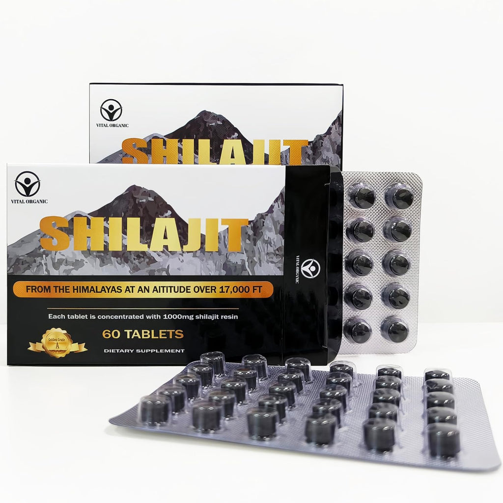 120 Shilajit Tablets, 1000mg each P100091