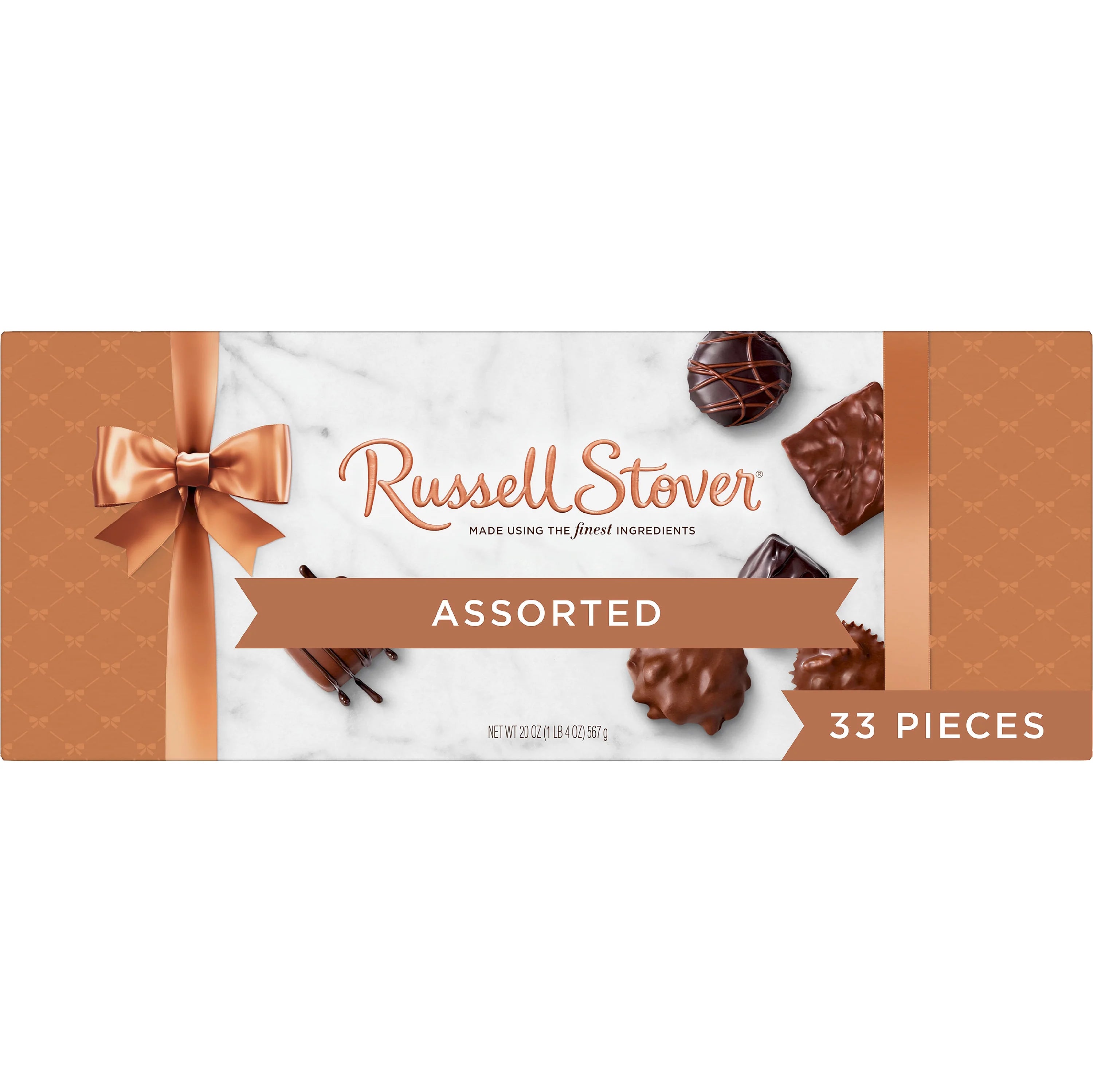 20 oz. Assorted Milk & Dark Chocolate Gift Box Z854