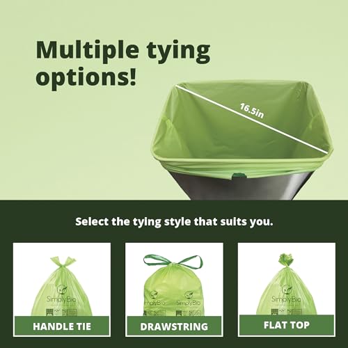 13 Gallon Compostable Trash Bags Y2163