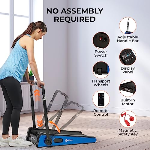 Smallest Portable 30in Walking Pad Treadmill with Adjustable Incline H150