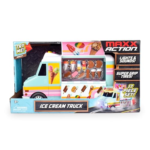 12” Ice Cream Food Truck with 16 Pieces I14713