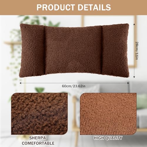 Gray Fleece Lumbar Support Pillow G87792