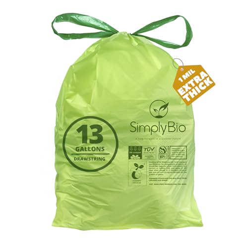 13 Gallon Compostable Trash Bags Y2163