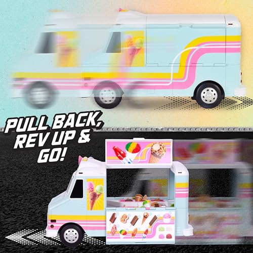 12” Ice Cream Food Truck with 16 Pieces I14713