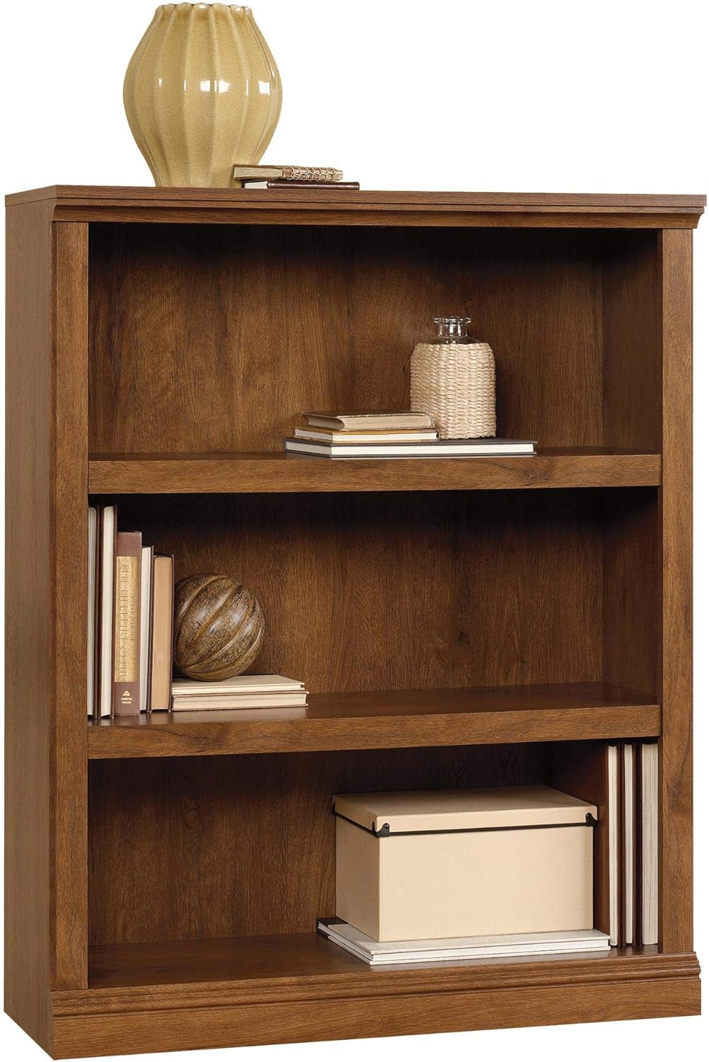 3 Shelf and 2 Shelf Bookcases (Oiled Oak Finish) F25951