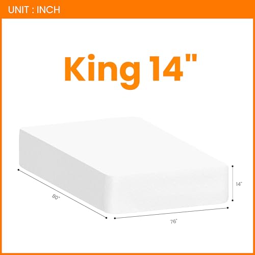 Queen 12 in Cooling Gel Memory Foam Mattress T5593
