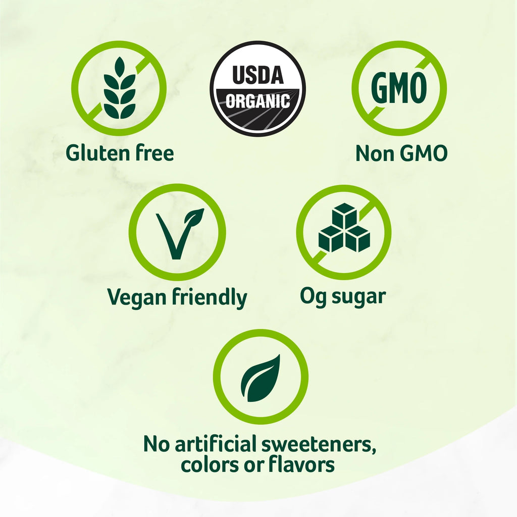 Organic Greens Superfood Supplement Powder Blend, Unflavored, 8.57 oz, 24 Servings Q3420