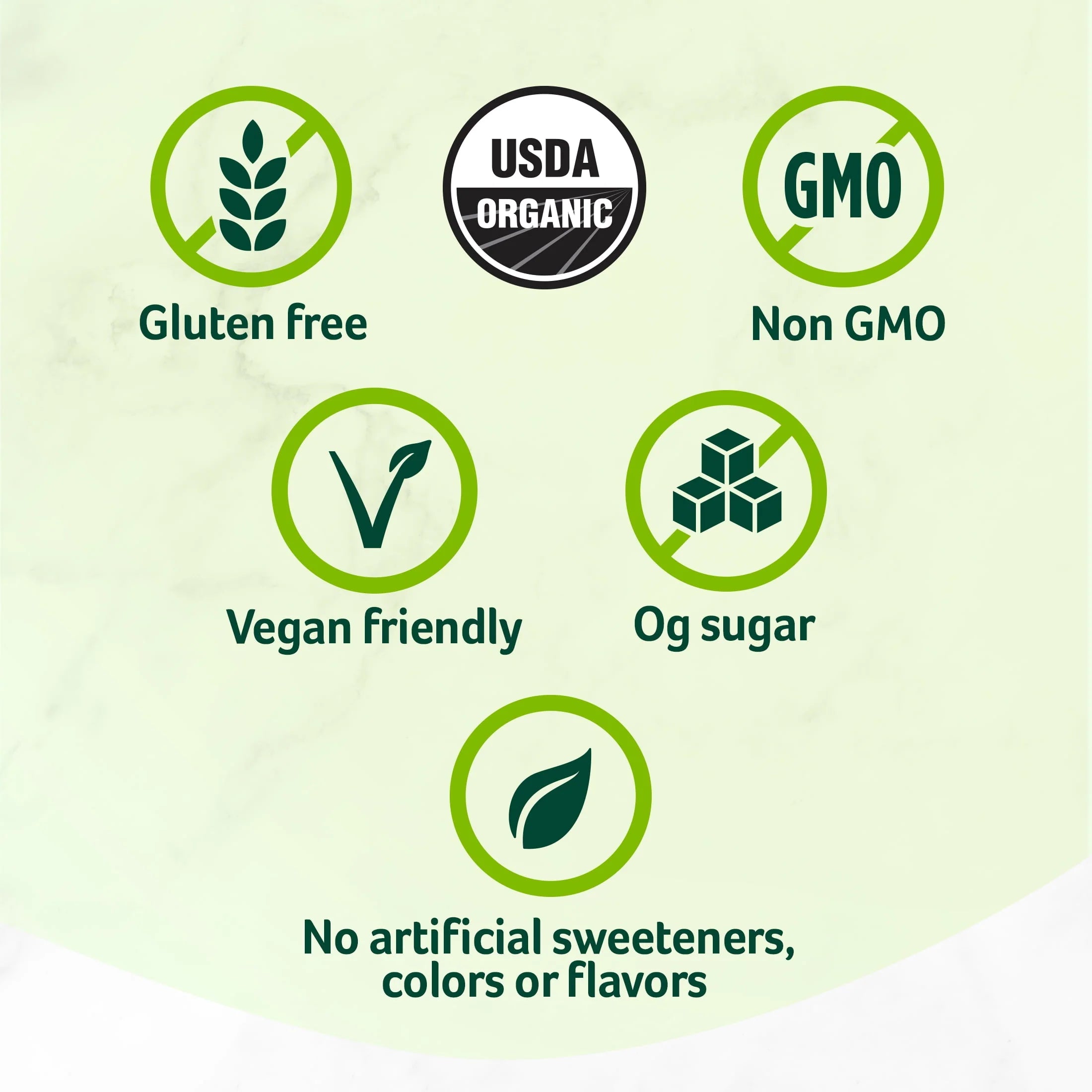 Organic Greens Superfood Supplement Powder Blend, Unflavored, 8.57 oz, 24 Servings Q3420
