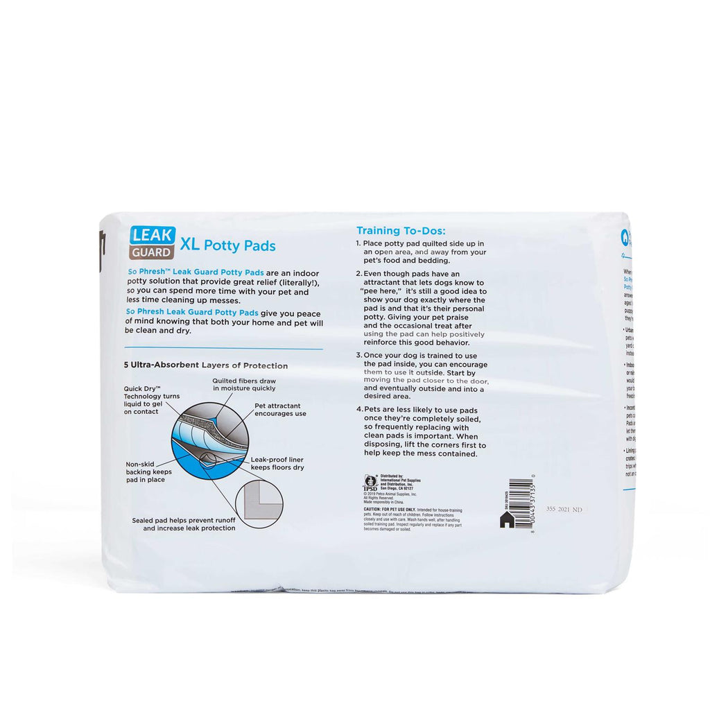 Large Leak Guard Quilted Potty Pads G228431