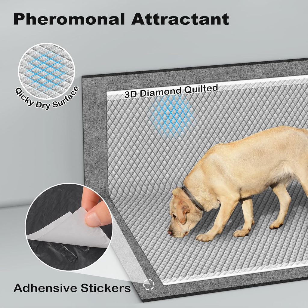 Charcoal 50 Counts 23X24in Dog Pee Pads G26000