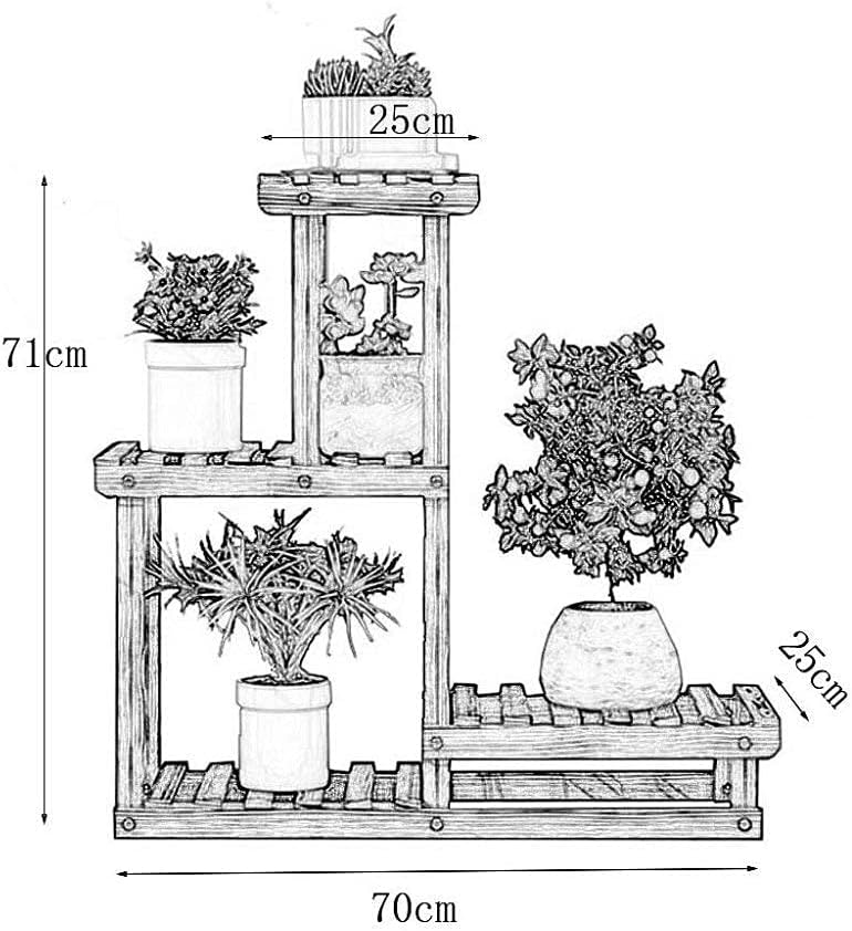 3-Layer Wooden Flower Pot Stand I981