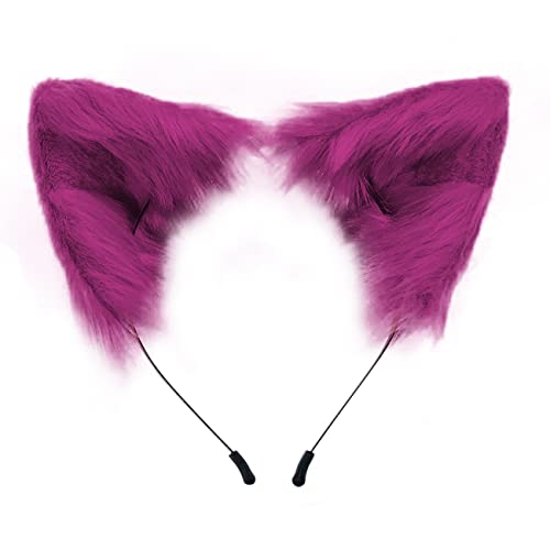 Faux Fur Cat Ears Headband T15326