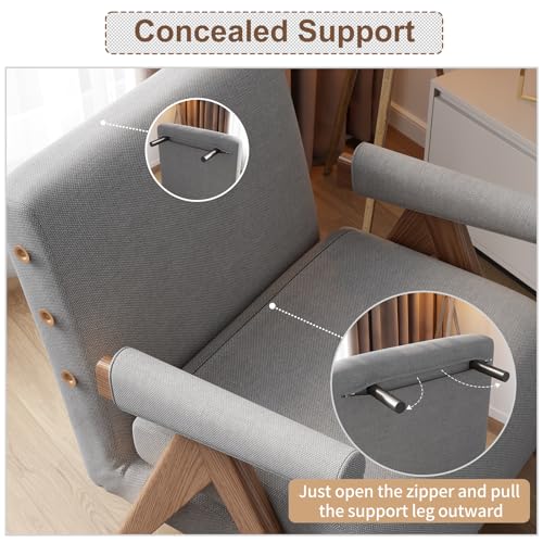 Beige White Convertible Sofa Bed Chair D9754
