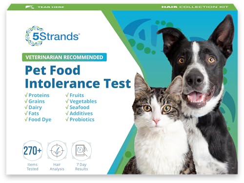 Pet Food Intolerance Test, 272 Items, Hair Analysis D401541