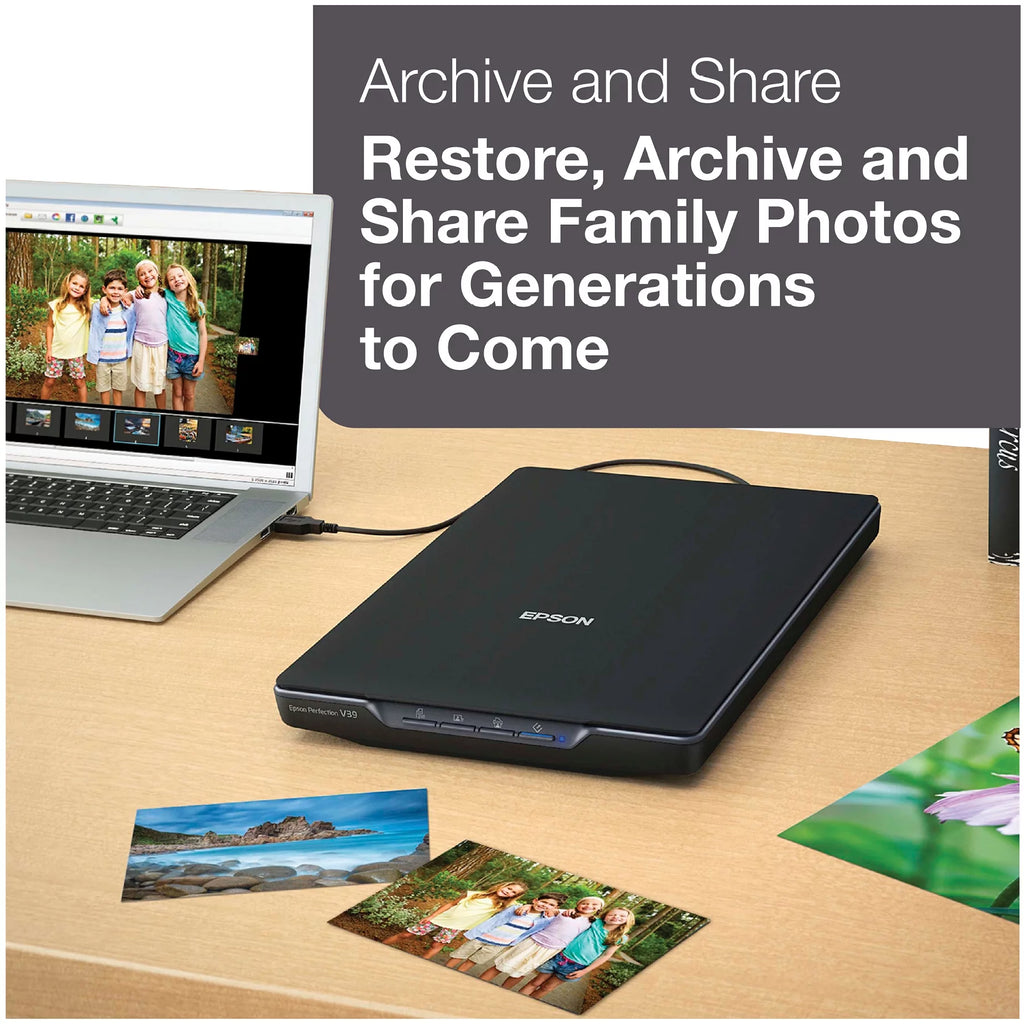 Black 4800 x 4800 dpi Photo Scanner F386658